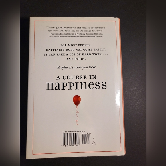 A COURSE IN HAPPINESS Hardcover book - Picture 3 of 4